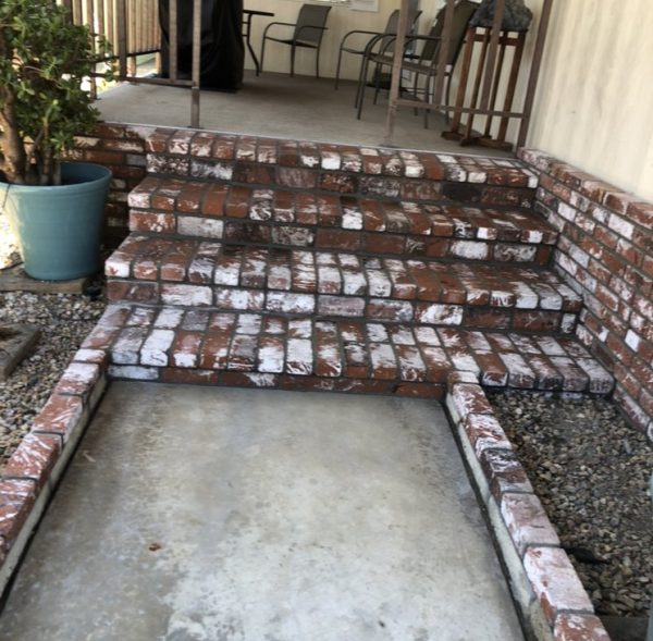 Brick steps